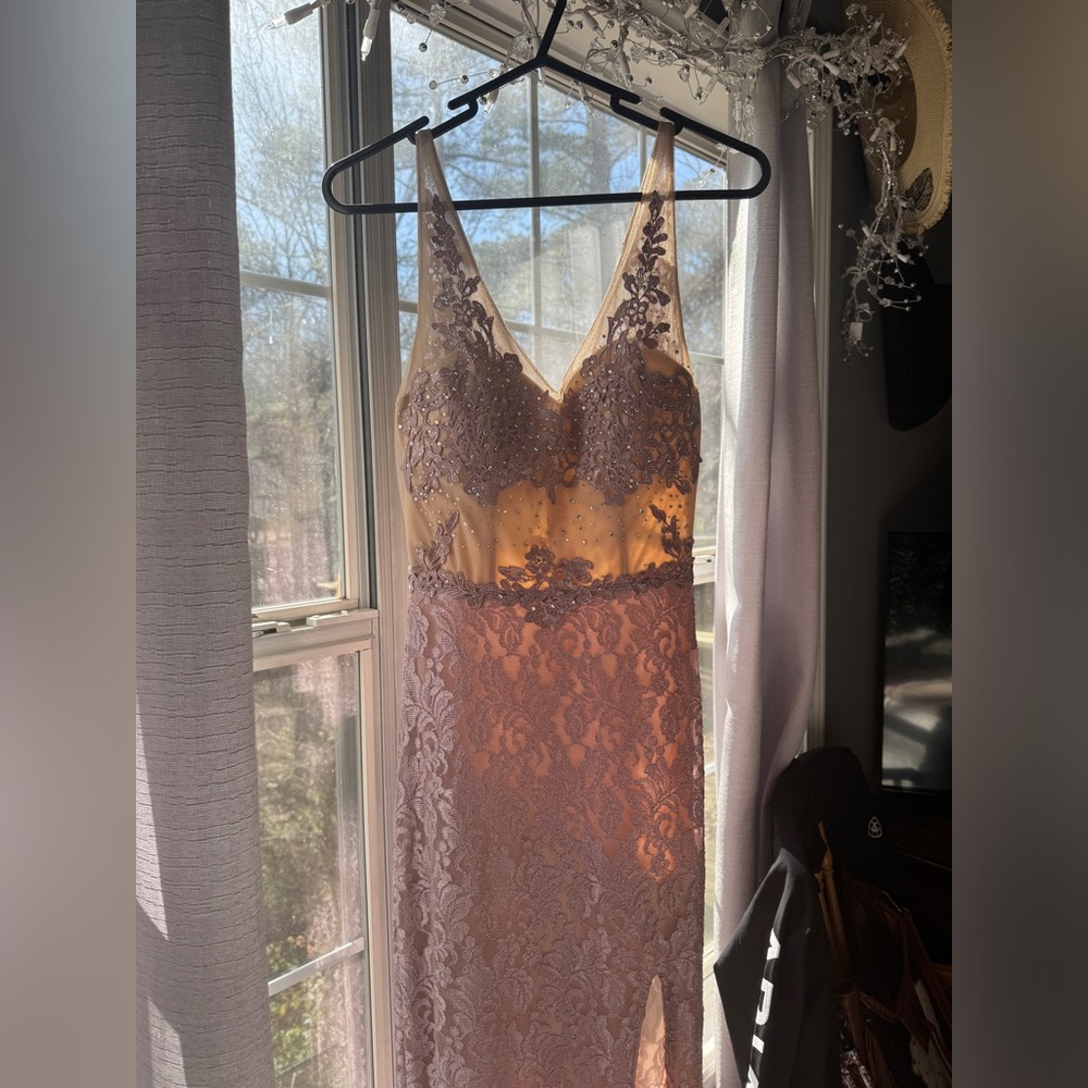 Sparkly Lavender Purple Prom Dress!